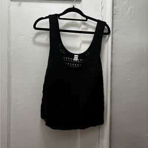 Old Navy Black Knit Tank Top